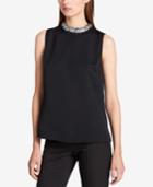 Tommy Hilfiger Embellished Shell