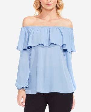 Vince Camuto Ruffled Off-the-shoulder Top