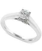 Effy Infinite Love Diamond Infinity Engagement Ring (1/2 Ct. T.w.) In 18k White Gold