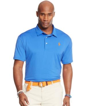 Polo Ralph Lauren Big And Tall Performance Lisle Polo