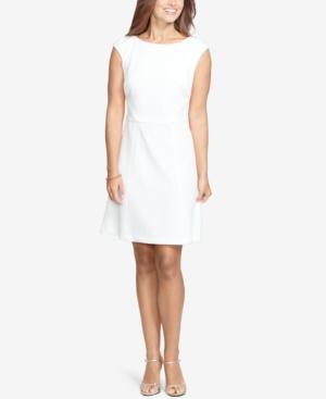 American Living Lace-trim Jacquard Dress