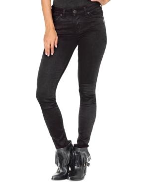 Silver Jeans Suki Super Skinny Black Wash Jeans