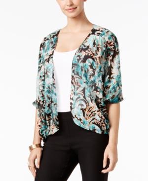 Thalia Sodi Printed Chiffon Kimono, Only At Macy's