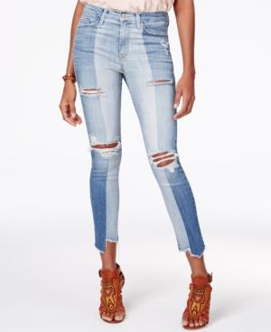 Flying Monkey Two-tone Ripped Skinny Jeans