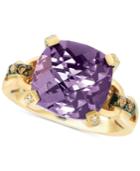 Le Vian Chocolatier Amethyst (5-5/8 Ct. T.w.) And Diamond (1/4 Ct. T.w.) Ring In 14k Gold