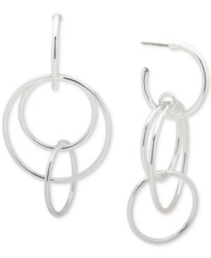 Nine West Multi-circle Drop Earrings