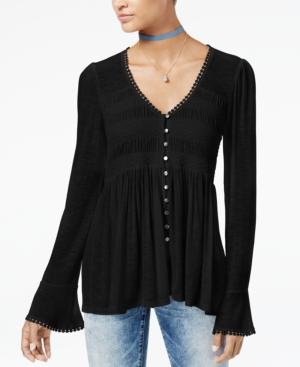 American Rag Bell-sleeve Peasant Top, Created For Macy's