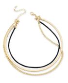 Inc International Concepts Triple Row Choker Necklace, Only At Macy's