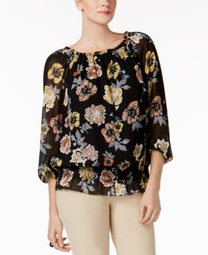 Charter Club Off-the-shoulder Top, Only At Macy's