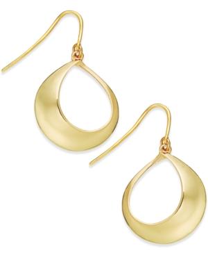 Alfani Gold-tone Open Teardrop Earrings