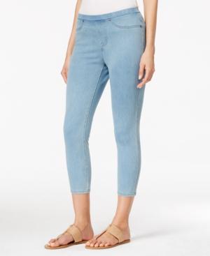 Style & Co. Knit Denim Capri Pants, Only At Macy's