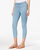 Style & Co. Knit Denim Capri Pants, Only At Macy's