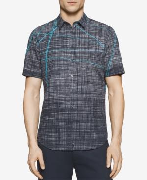 Calvin Klein Men's Scribble Print Short-sleeve Shirt
