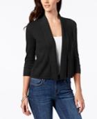 Karen Scott Shawl-collar Cardigan, Created For Macy's