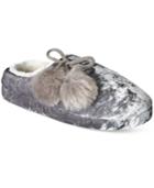 Inc International Concepts Crushed Velvet Clog Slippers, Only At Macy's