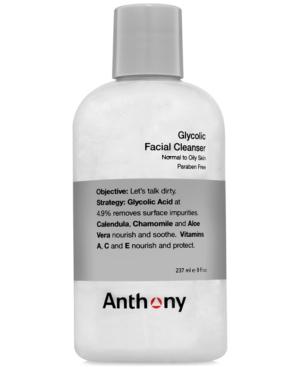 Anthony Men's Glycolic Facial Cleanser, 8 Oz