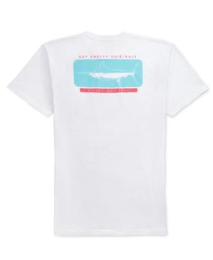 Guy Harvey Men's Wood Block Graphic-print T-shirt