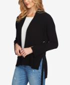 1.state Cotton Lace-up Cardigan