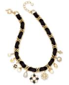 Charter Club Gold-tone Imitation Pearl Charm Necklace, Only At Macy's