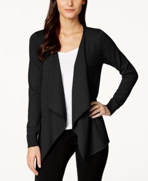 Thalia Sodi Lace-up-back Flyaway Cardigan, Created For Macy's