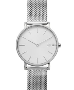 Skagen Men's Hagen Slim Stainless Steel Mesh Bracelet Watch 38mm
