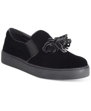 Nine West Position Embellished Flat Sneakers Women's Shoes