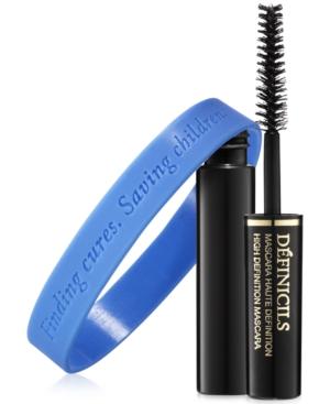 $5 Of Your Lancome Purchase Will Be Donated To St. Jude Children's Research Hospital + Get A Free Definicils Mini Mascara & Donation Bracelet