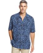 Tommy Bahama Chateau Shadow Silk Shirt, Only At Macy's
