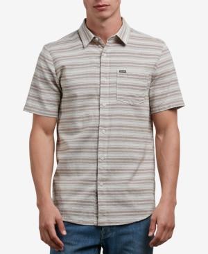 Volcom Men's Sable Stripe Pocket Shirt