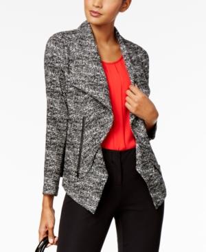 Alfani Draped Short Jacket, Created For Macy's