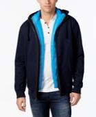 Weatherproof Vintage Men's Zip-in Vest Layered Hoodie