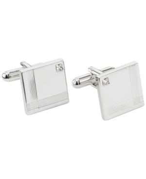 Geoffrey Beene Crystal Cufflinks