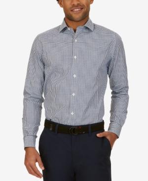 Nautica Men's Classic-fit Non-iron Micro-plaid Shirt