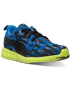 Puma Men's Carson Runner Geo Camo Print Casual Sneakers From Finish Line