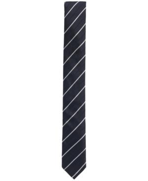 Boss Men's Slim Striped Silk Tie