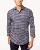 Tasso Elba Men's Checkered Shirt, Created For Macy's