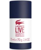 Lacoste L!ve Deodorant, 2.5 Oz