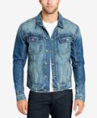 William Rast Men's Medium Indigo Denim Jacket