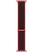 Apple Watch 42mm Bright Crimson/black Nike Sport Loop