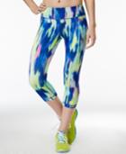 Ideology Trailblazer Printed Cropped Leggings, Only At Macy's