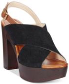Inc International Concepts Cyleb Platform Sandals, Only At Macy's Women's Shoes