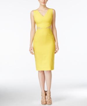 Xoxo Juniors' Lattice-trim Bodycon Midi Dress