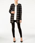 Charter Club Plaid Duster Coat, Only At Macy's