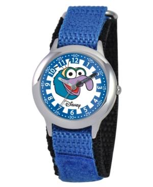 Disney Watch, Kid's Muppets Gonzo Time Teacher Blue Velcro Strap 30mm W000163