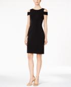 Vince Camuto Cold-shoulder Sheath Dress