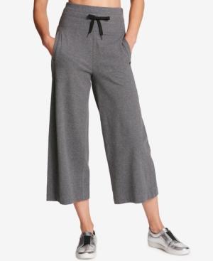 Dkny Sport Cropped Wide-leg Pants