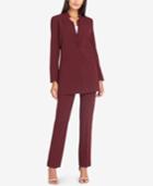 Tahari Asl Double Star-neck Pantsuit