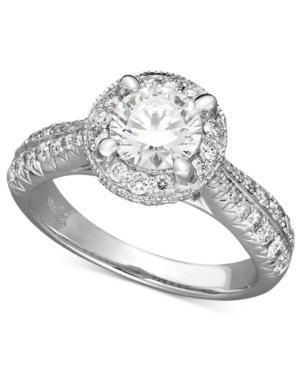X3 Diamond Ring, 18k White Gold Certified Diamond Ring (1-1/2 Ct. T.w.)