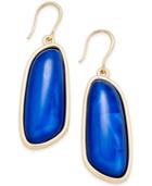 Charter Club Gold-tone Colored Shell Drop Earrings, Only At Macy's