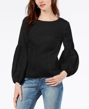 I.n.c. Balloon-sleeve Shirt, Created For Macy's